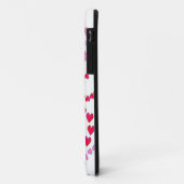 Hartjes Roze Rood LIEFDE Case-Mate iPhone Case (Achterkant/links)