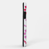 Hartjes Roze Rood LIEFDE Case-Mate iPhone Case (Achterkant/rechts)