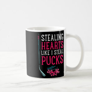 Hartjes stelen zoals ik puck steelt ijshockey waar koffiemok