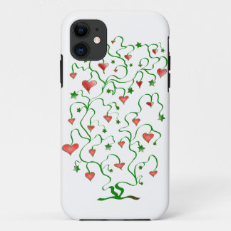 Hartjesboom met bladeren Case-Mate iPhone case