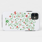Hartjesboom met bladeren Case-Mate iPhone case (Achterkant (horizontaal))