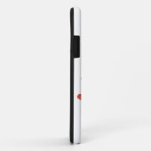 Hartjesboom met bladeren Case-Mate iPhone case (Achterkant/rechts)