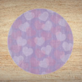 Hartjesstrooisel | Lavendel Hart Decoratie Snijplank