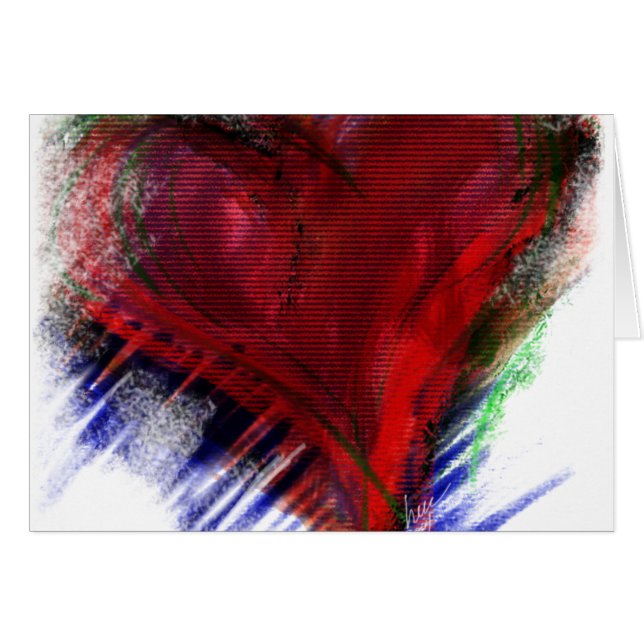 Hartkaart (Voorkant Horizontaal)