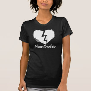 Hartkapotte antivalentijnsdag T-shirt
