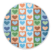 Hartkapwerk keramische knop (Voorkant)