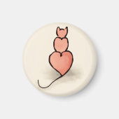 Hartkat Magneet (Voorkant)