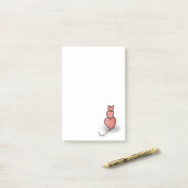 "hartkat" post-it® notes (Op bureau)