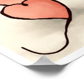 Hartkat Poster (Hoek)