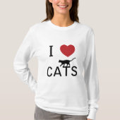 hartkatten t-shirt (Voorkant)
