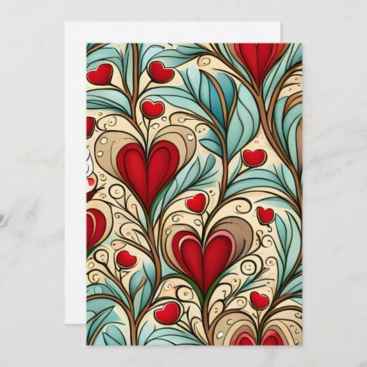 Hartkern Feestdagenkaart (Voorkant / Achterkant)