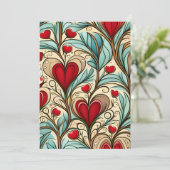 Hartkern Feestdagenkaart (Staand voorkant)