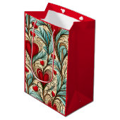 Hartkern Medium Cadeauzakje (Voorkant Gekanteld)