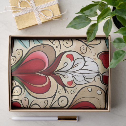 Hartkern Tissuepapier (Geschenk)