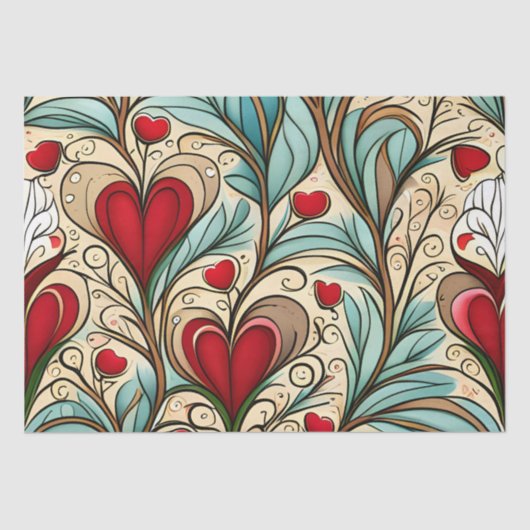 Hartkern Tissuepapier (Voorkant)