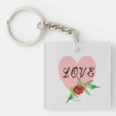 hartketting sleutelhanger (Voorkant)