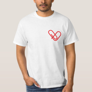 Hartklem op Mannen T-shirt