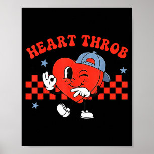 Hartklopping 67 Valentijnsdag Zes Zeven Meme Jonge Poster