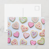 Hartkoekje Briefkaart (Voorkant / Achterkant)