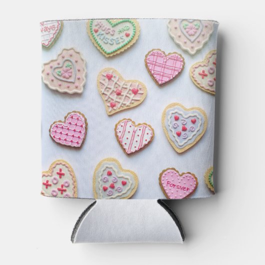 Hartkoekjes voor Valentijnsdag      Blikjeskoeler (Voorkant)