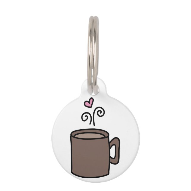 Hartkoffie Huisdierpenning (Voorkant)