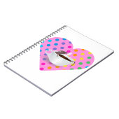hartkoffiemuis notitieboek (Linkerzijde)