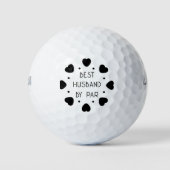 HARTKRANS | BESTE ECHTGENOOT OP MAAT GOLFBALLEN (Voorkant)