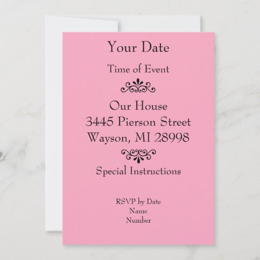 Hartkrans Rode Rozen Kaart (Achterkant)