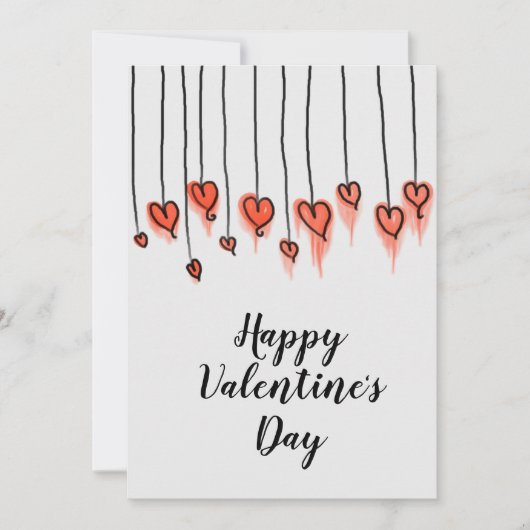Hartkrans | VALENTIJNSDAG Feestdagenkaart (Voorkant)