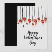 Hartkrans | VALENTIJNSDAG Feestdagenkaart (Voorkant / Achterkant)
