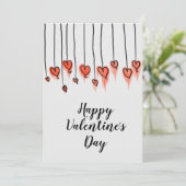 Hartkrans | VALENTIJNSDAG Feestdagenkaart (Staand voorkant)