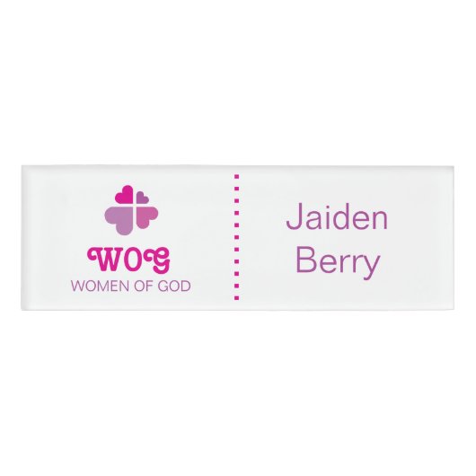 Hartkruis Naambadge (Voorkant)