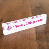 Hartkruis Naambordje (Zijkant)