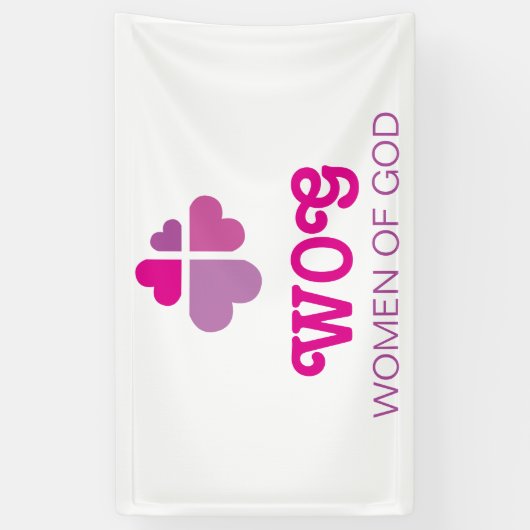 Hartkruis Spandoek (Verticaal)