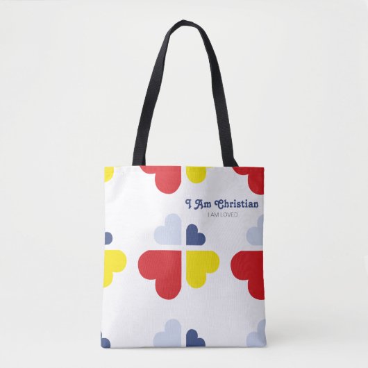 Hartkruis Tote Bag (Voorkant)