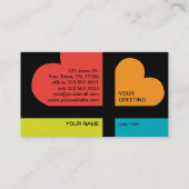 Hartkruis Visitekaartje (Achterkant)