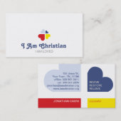 Hartkruis Visitekaartje (Voorkant / Achterkant)