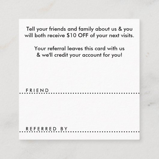 Hartkwadraat verwijzing (Achterkant)