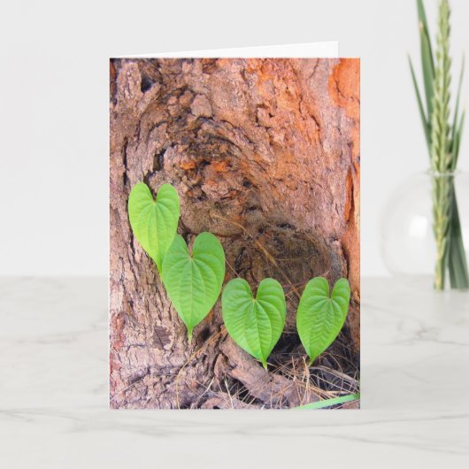 Hartkwartet Feestdagen Kaart (Voorkant)