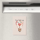 Hartlamp verlicht mijn leven magneet (Insitu (Vaatwasser))