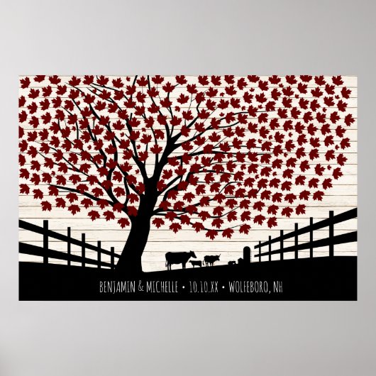 Hartland - 250 handtekeningen gastboekalternatief poster (Voorkant)