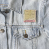 Hartland, Kearney County, Kansas Vierkante Button 5,1 Cm (In situ)