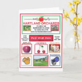 HARTLAND ORCHARDS KAART (Gele Bloem)