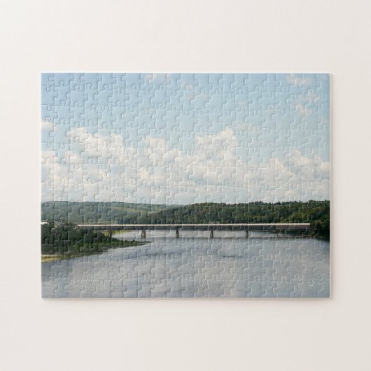 Hartland World's langste bedekte brug Legpuzzel (Horizontaal)