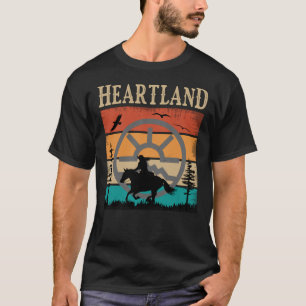 Hartland, Ziekenland, Ranch, zonneland, hartslag T-shirt
