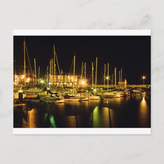 Hartlepool Marina #1 Briefkaart (Voorkant)
