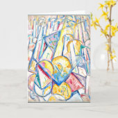 Hartley - Bach's Prelude en Fuga No. 1 Kaart (Gele Bloem)