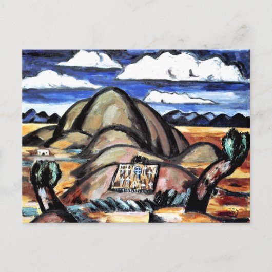 Hartley - Indian Cemetery, New Mexico Briefkaart (Voorkant)