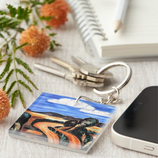 Hartley - Landscape, New Mexico Sleutelhanger (Voorkant Rechts)