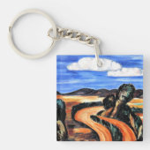 Hartley - Landscape, New Mexico Sleutelhanger (Voorkant)
